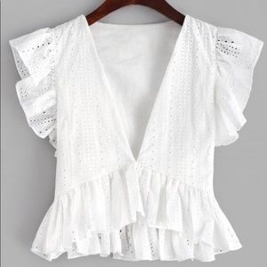 Beautiful ruffled blouse